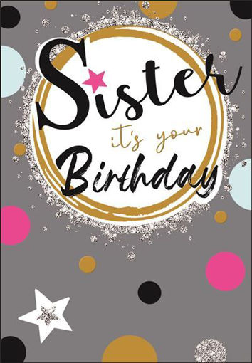 Picture of SISTER BIRTHDAY CARD